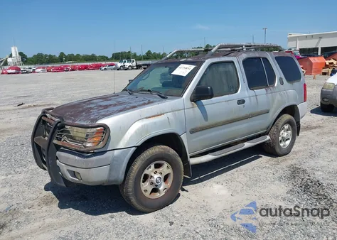2000 Nissan Xterra Se/Xe из США, поврежденный, VIN 5N1ED28T8YC572637
